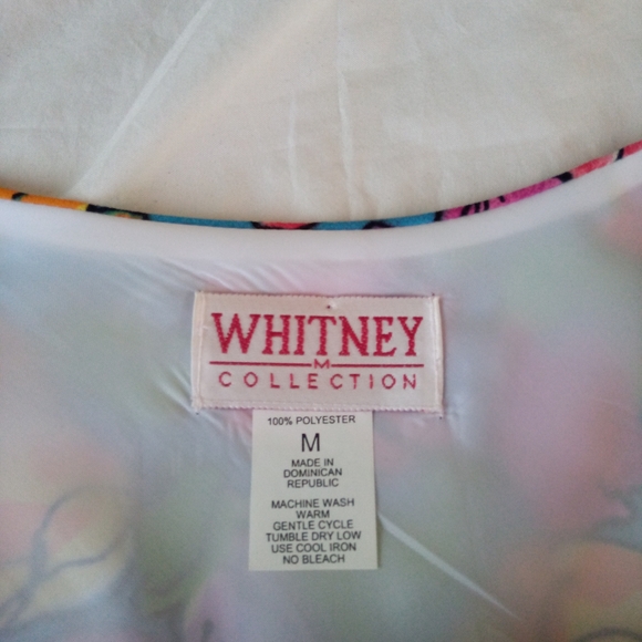 Flirty Floral Summer Dress Size M - Picture 3 of 3